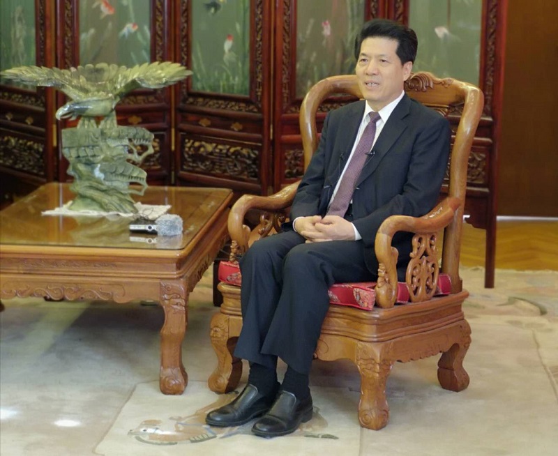 &ldquo;一带一路&rdquo;倡议恰逢其时 前景广阔&mdash;&mdash;访中国驻俄罗斯大使李辉